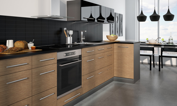 BS-Rahmen Farbe & Größe wählbar Küchenrahmen Platten Abschluss Double System 