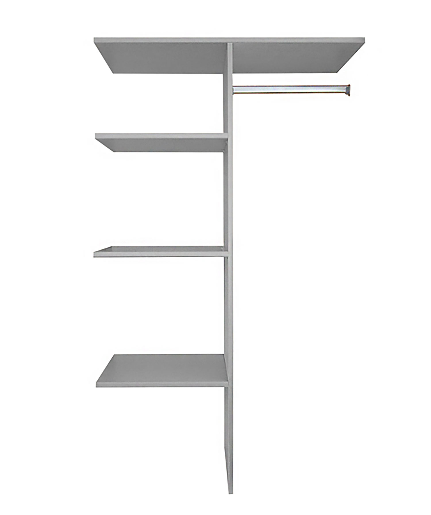 Zusätzliche Inneneinteilung für Wimex Kleiderschrank 96cm Dekor Leinen grau  | Zubehör | Schlafzimmer | Feldmann-Wohnen GmbH - Online Shop