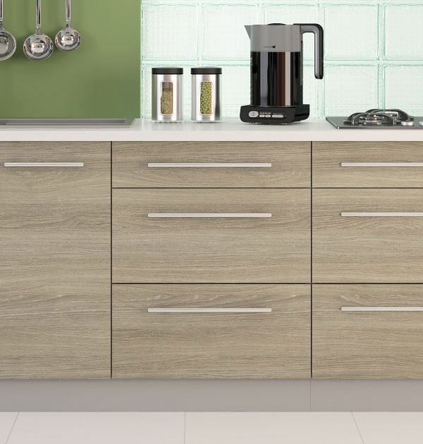 Küchenschrank Unterschrank 60cm Soft-Close-Funktion Farbe wählbar SI-D1D/60 